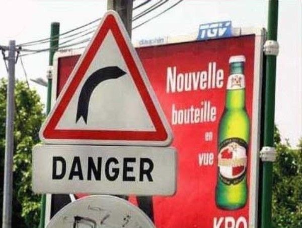 Attention danger